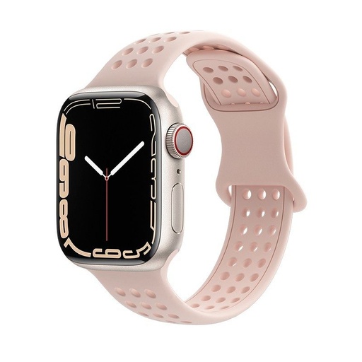 Apple Watch 38mm / Watch 40mm / Watch 41mm HOCO WA08 okosóra szíj bézs