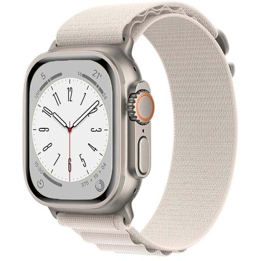 Apple Watch 42mm / Watch 44mm / Watch 45mm / Watch 49mm HOCO WA13 szíj ezüst