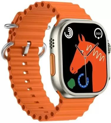 XO M8 Pro okosóra (Narancs) – 1.96", 49 mm, hívásfogadás, vezeték nélküli töltés