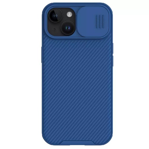 Apple iPhone 15 Nillkin Camshield Pro hátlap tok (kék)