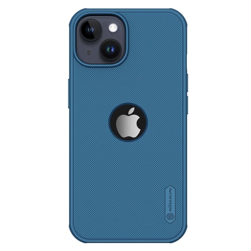 Apple iPhone 14 Plus Nillkin Super Frosted Shield Pro hátlap tok (Kék)